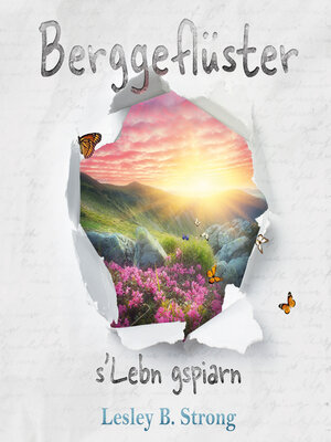 cover image of BERGGEFLÜSTER--s'Lebn gspiarn